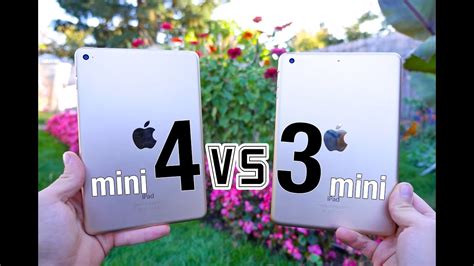 Apple iPad mini 4 vs Apple iPad mini 3